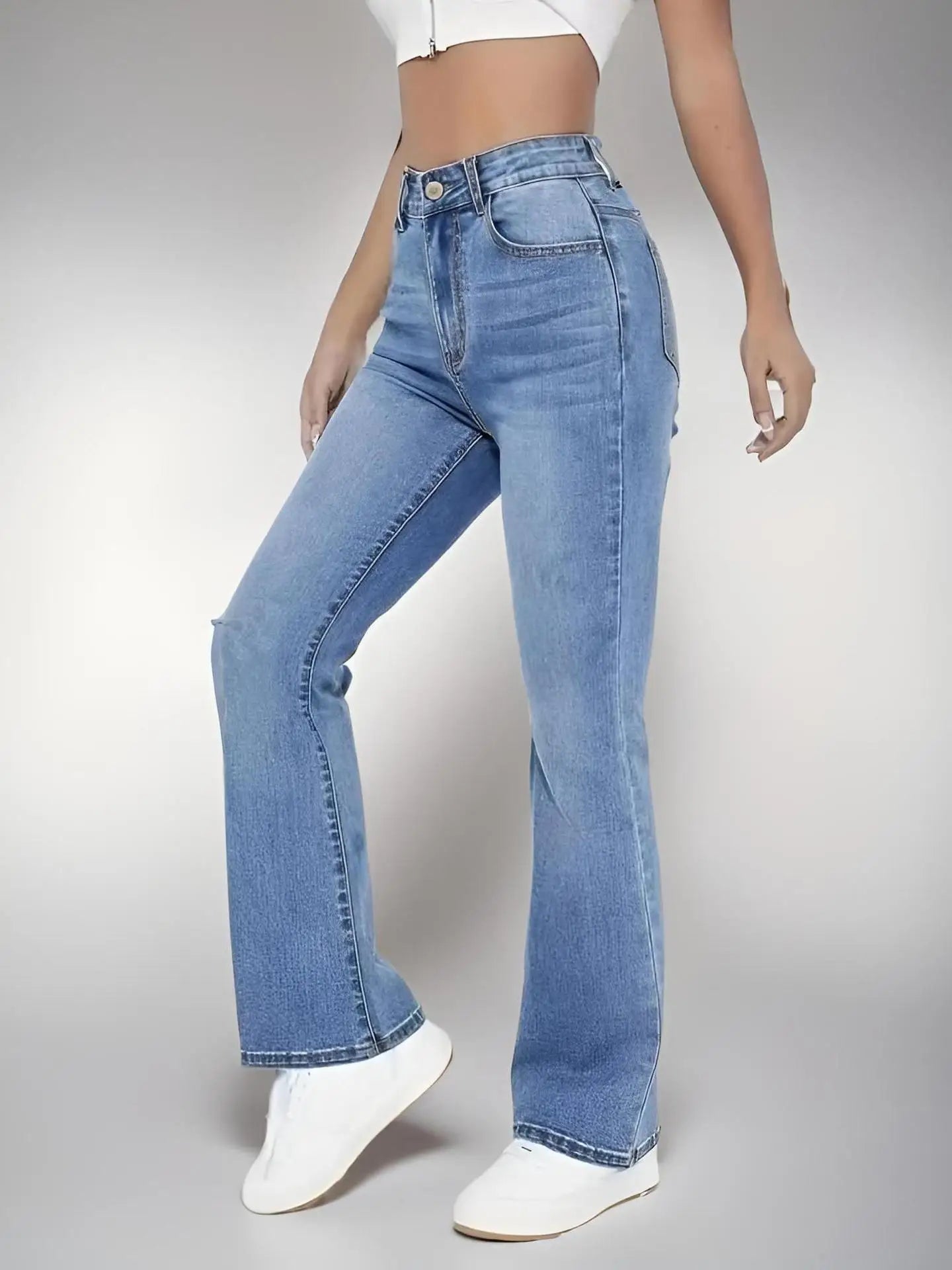 HIGH WAIST DENIM JEAN