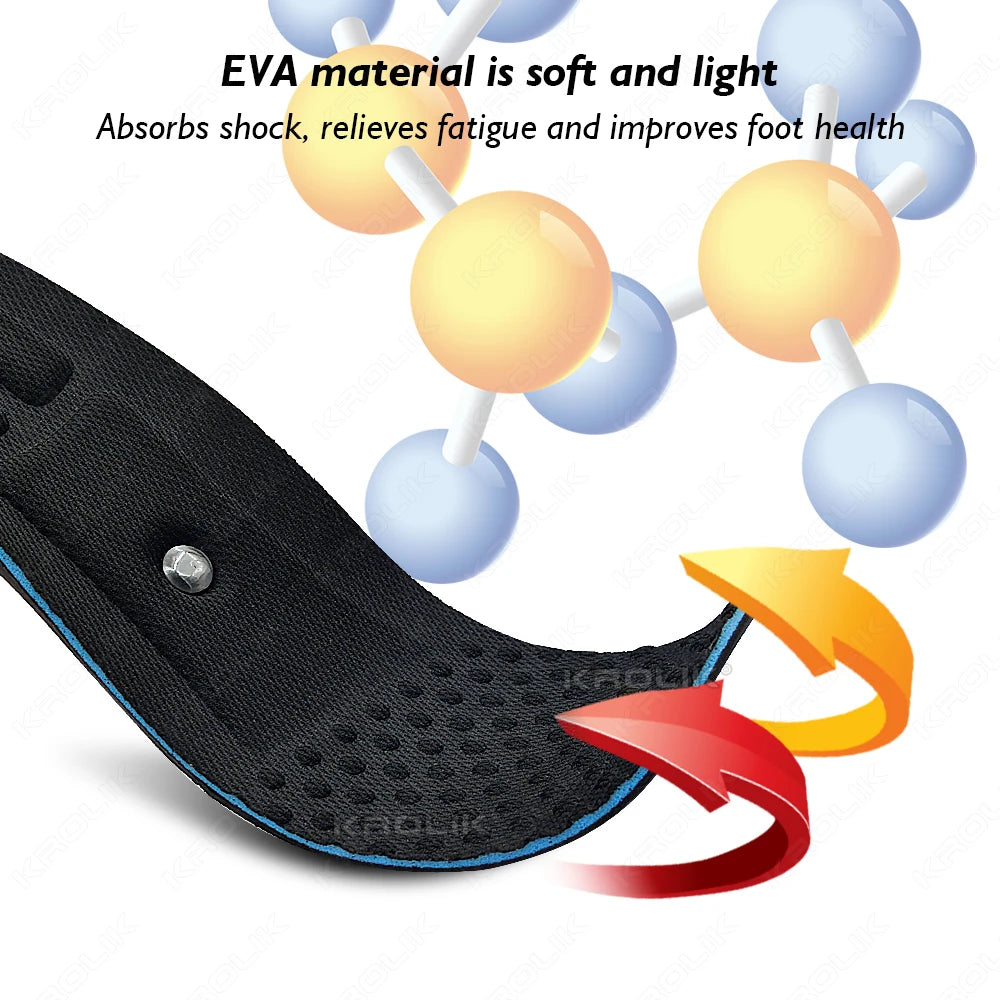 Height Increase Magnet Massage Insoles