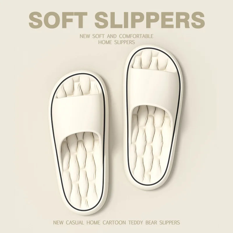 SLIDE SANDAL WITH COMFY SOLE