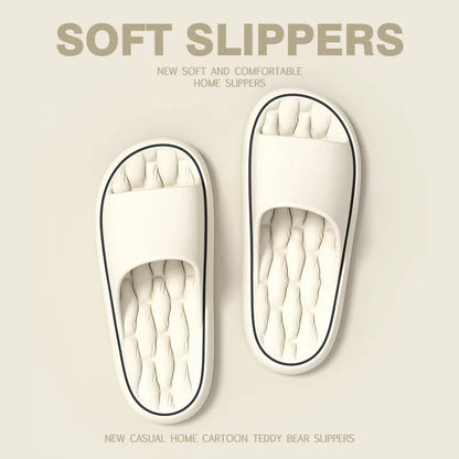 SLIDE SANDAL WITH COMFY SOLE