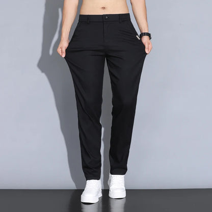 Summer Thin Men Straight Casual Men's Pants