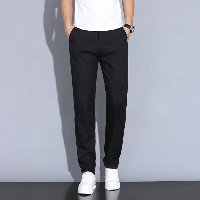 Summer Thin Men Straight Casual Men's Pants