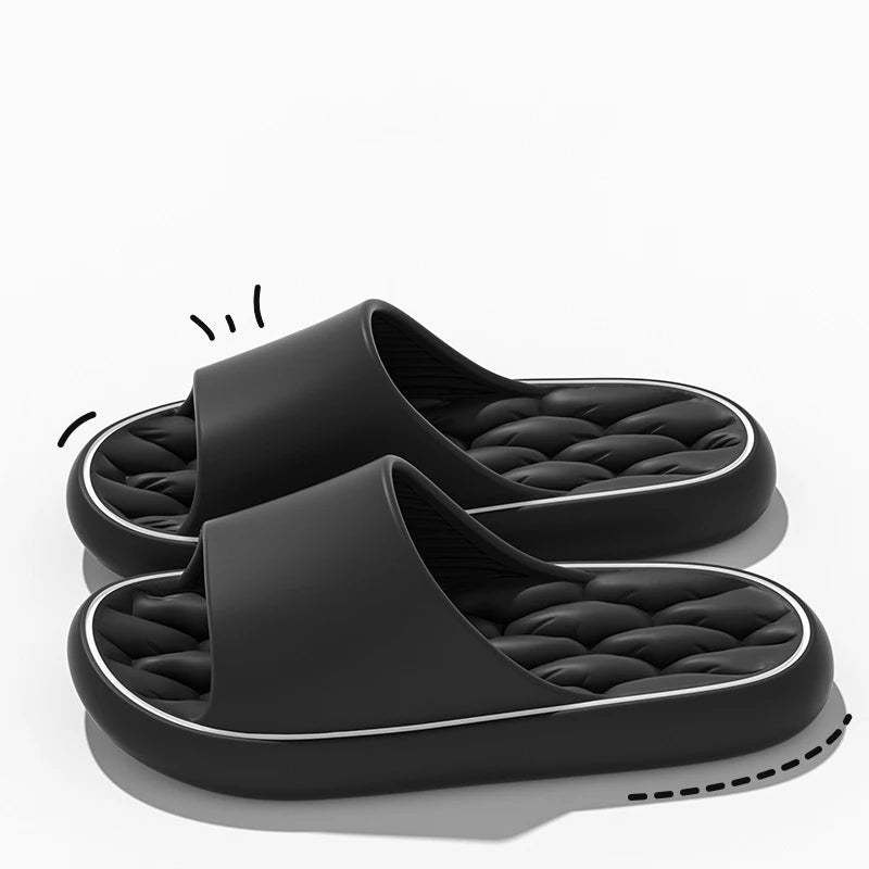 SLIDE SANDAL WITH COMFY SOLE