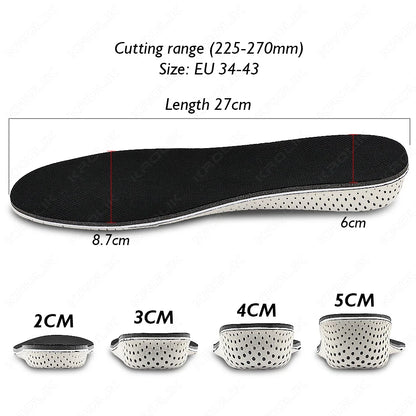 Breathable Height Increase Insole