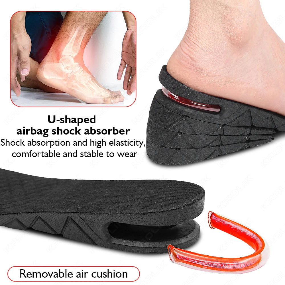 3-9cm Adjustable Cut Shoe Heel Insole