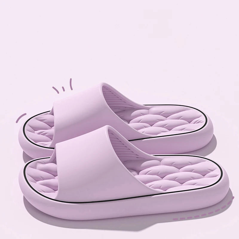 SLIDE SANDAL WITH COMFY SOLE