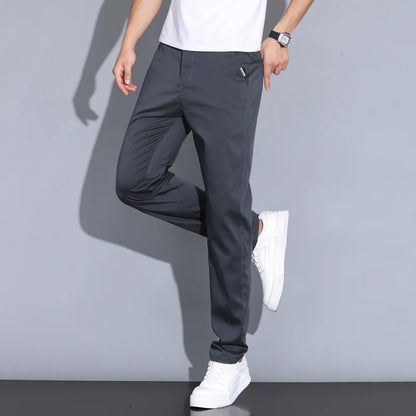 Summer Thin Men Straight Casual Men's Pants