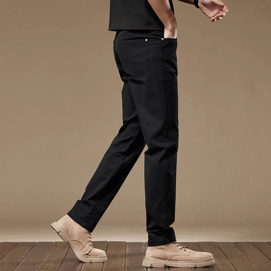 Men Straight Casual Pants