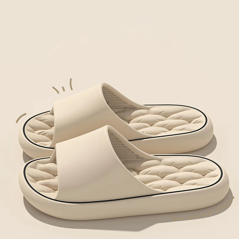SLIDE SANDAL WITH COMFY SOLE