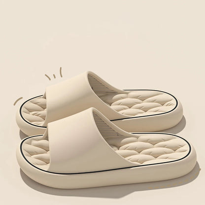 SLIDE SANDAL WITH COMFY SOLE