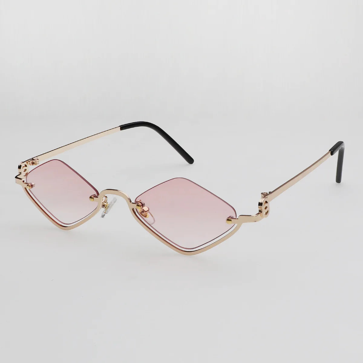 SLIM METAL OVAL SUNGLASSES