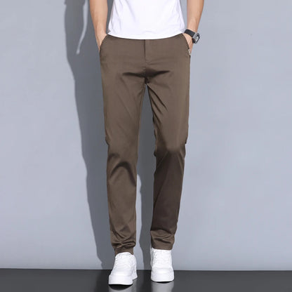 Summer Thin Men Straight Casual Men's Pants