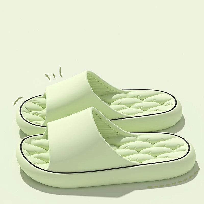 SLIDE SANDAL WITH COMFY SOLE