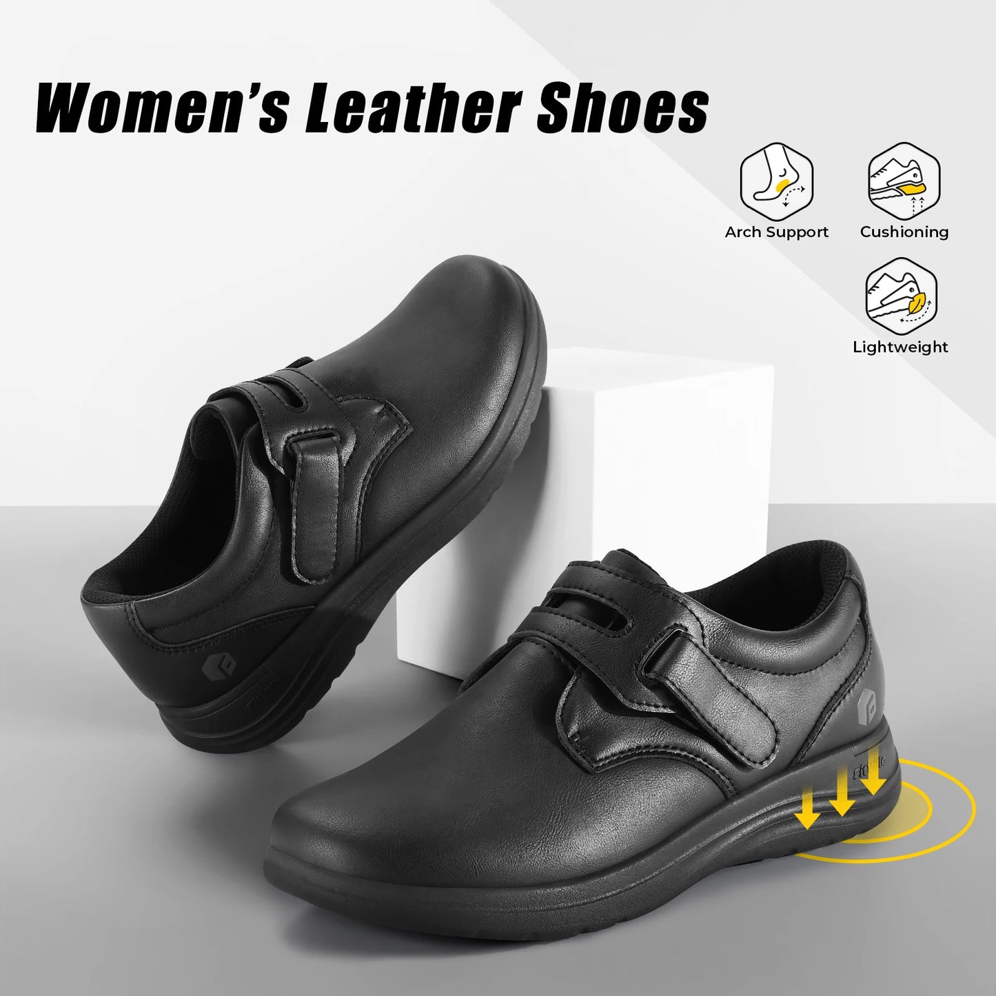 Orthopedic Leather Women's Shoes