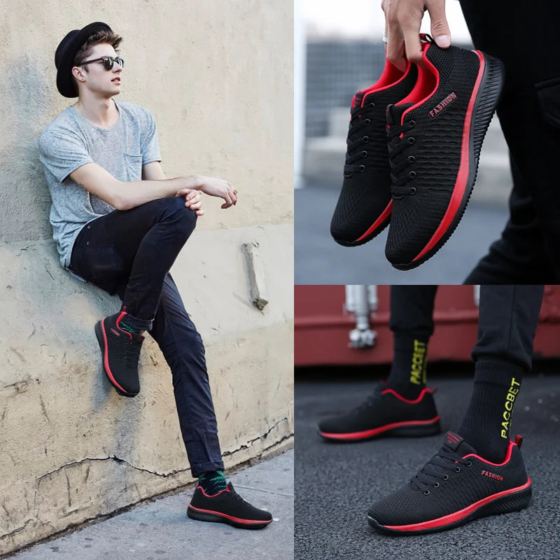 Breathable Walking Men Sports Shoes