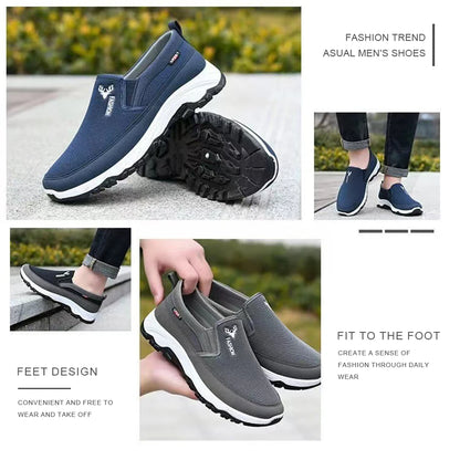 Men Casual Fashion Soft Canvas Shoe