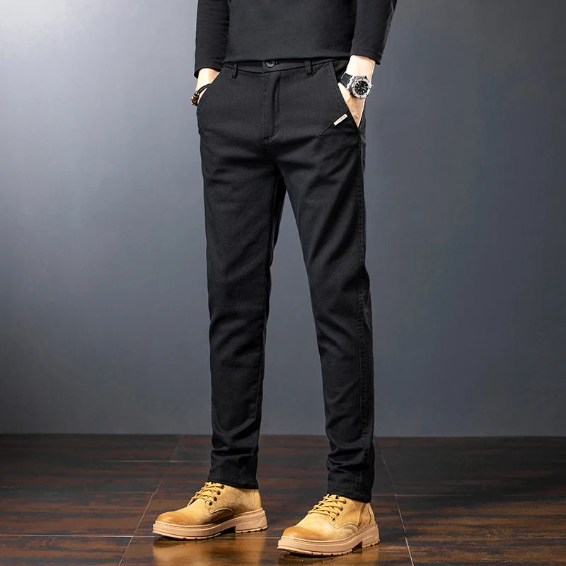 Spring Men's Slim Casual Pants